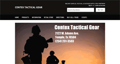 Desktop Screenshot of centextacticalgear.com