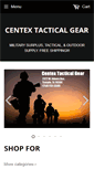 Mobile Screenshot of centextacticalgear.com